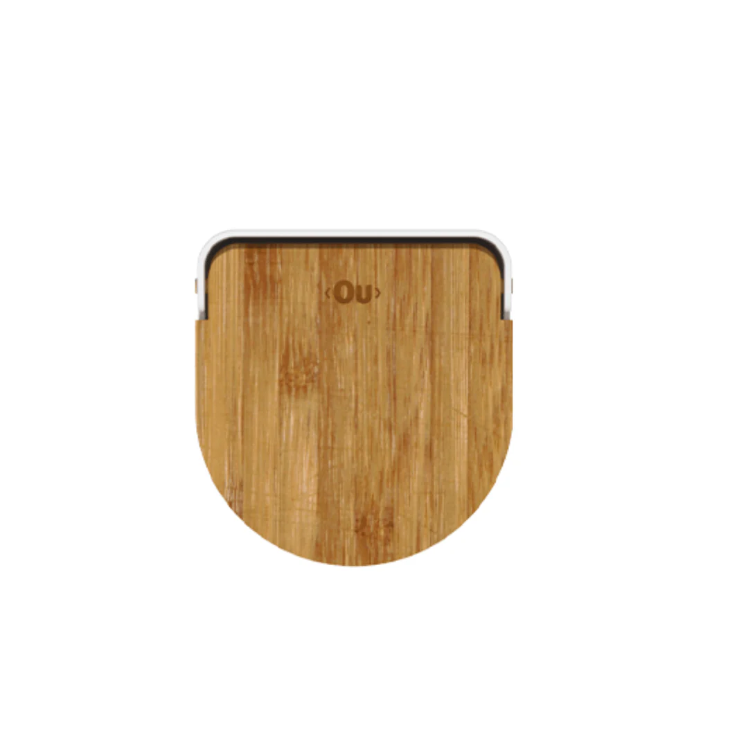 Saleiro Lume Bege com Tampa de Bambu Bege 500g - Image 6