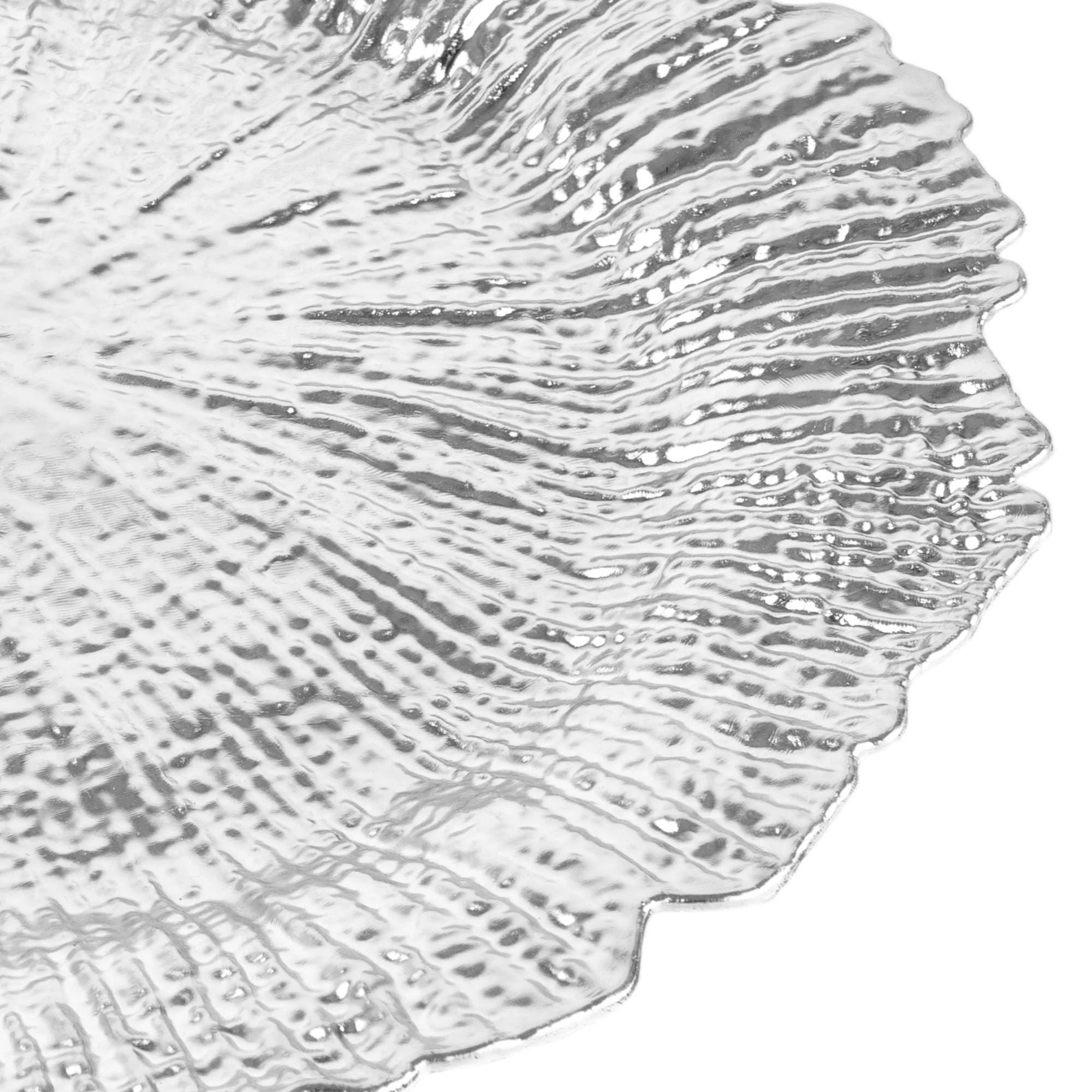 Sousplat Plástico Cromado 33cm - Image 2