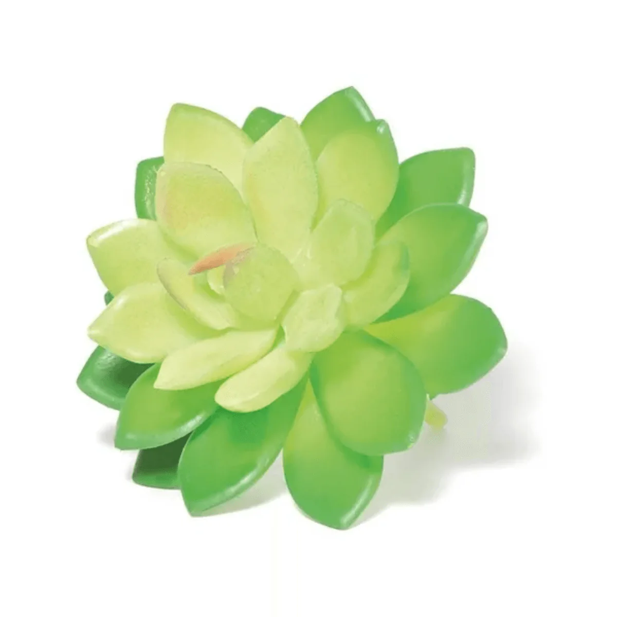 Suculenta Planta Permanente Verde Claro Artificial - 7,5 cm