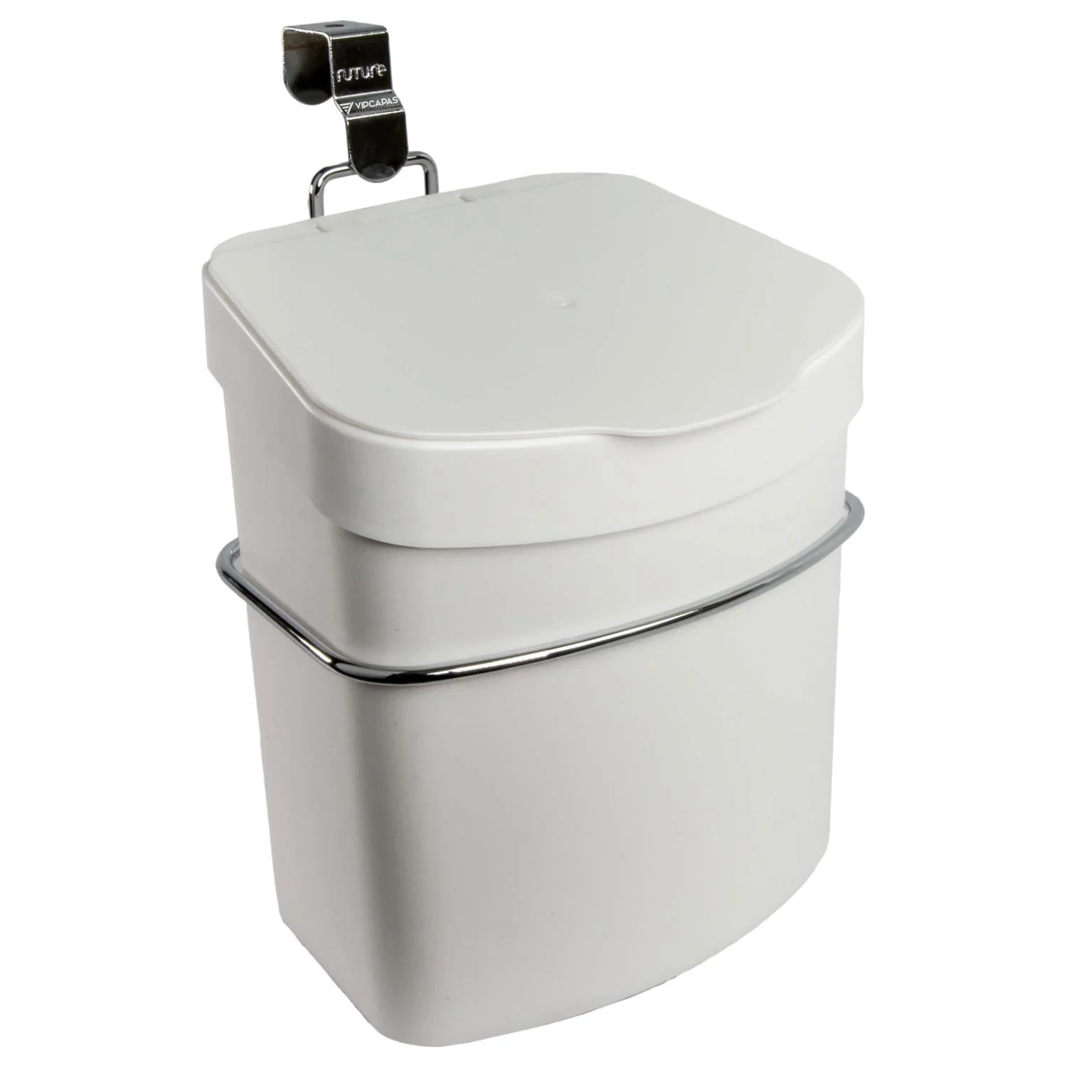 Suporte com Lixeira Plástica 2,5L para Porta de Armário - Image 6