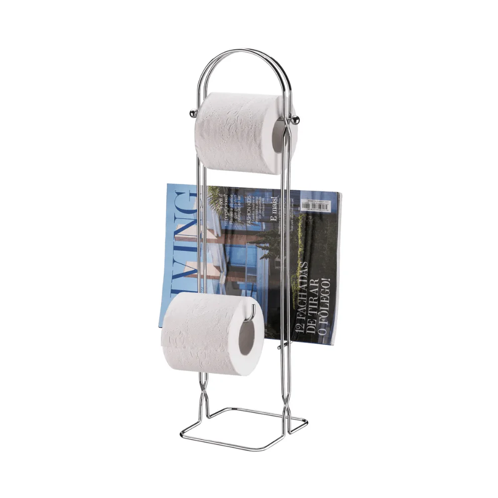 Suporte para Papel Higiênico com Revista de Chão - Image 3