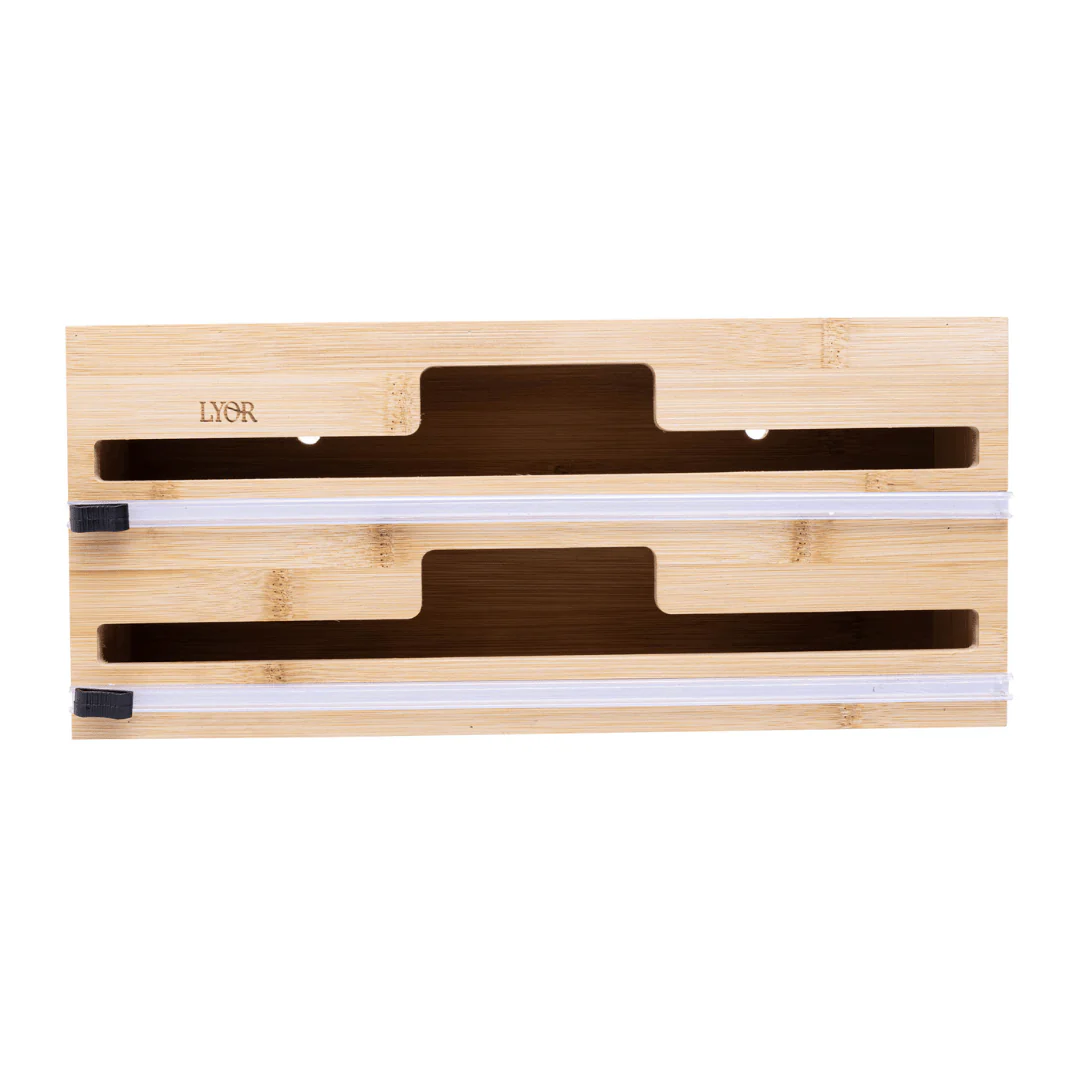 Suporte para Rolos de Papel Aluminio em Bambu - Image 10