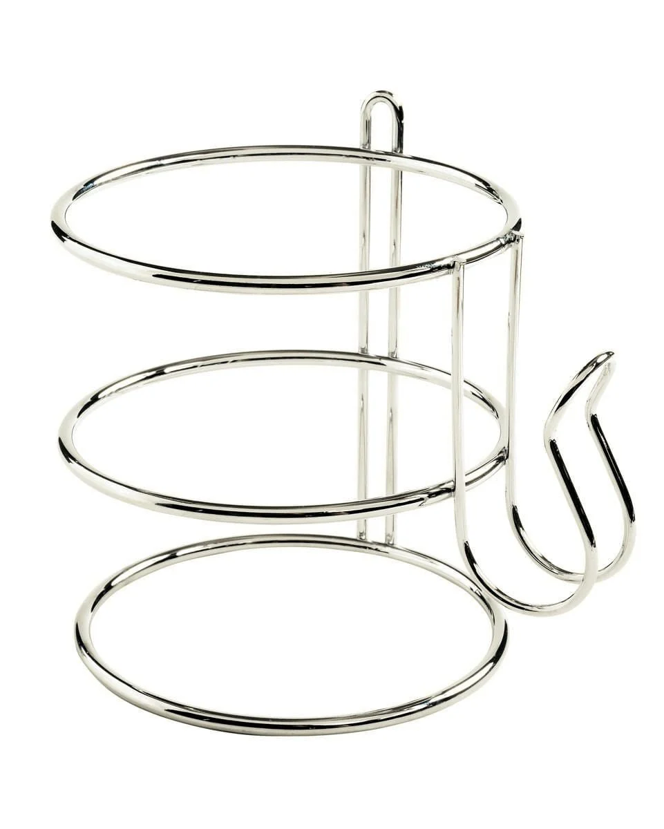 Suporte para Secador de Cabelo Aço Cromado - Image 2