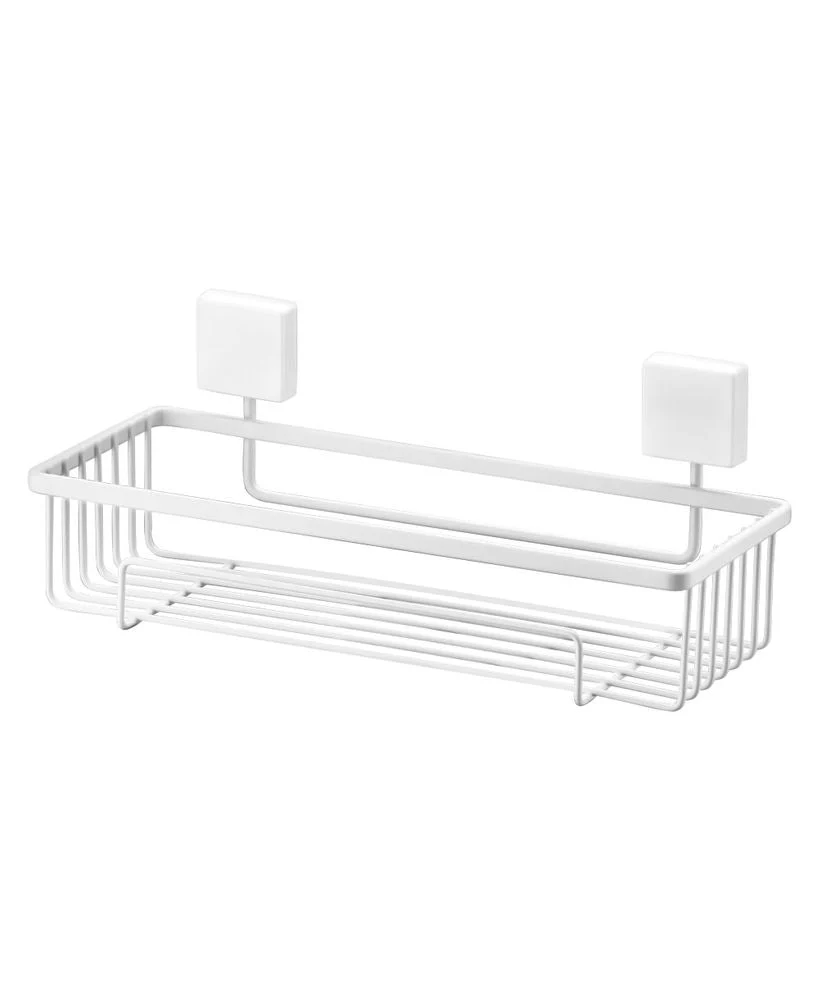 Suporte para Shampoo com Fixação Parafuso 28cm x 11 cm x 11cm Branco
