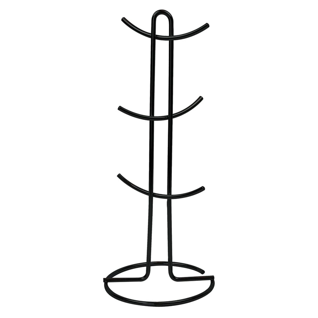 Suporte para Xícaras e Canecas em Aço Preto 15,2cm - Image 8