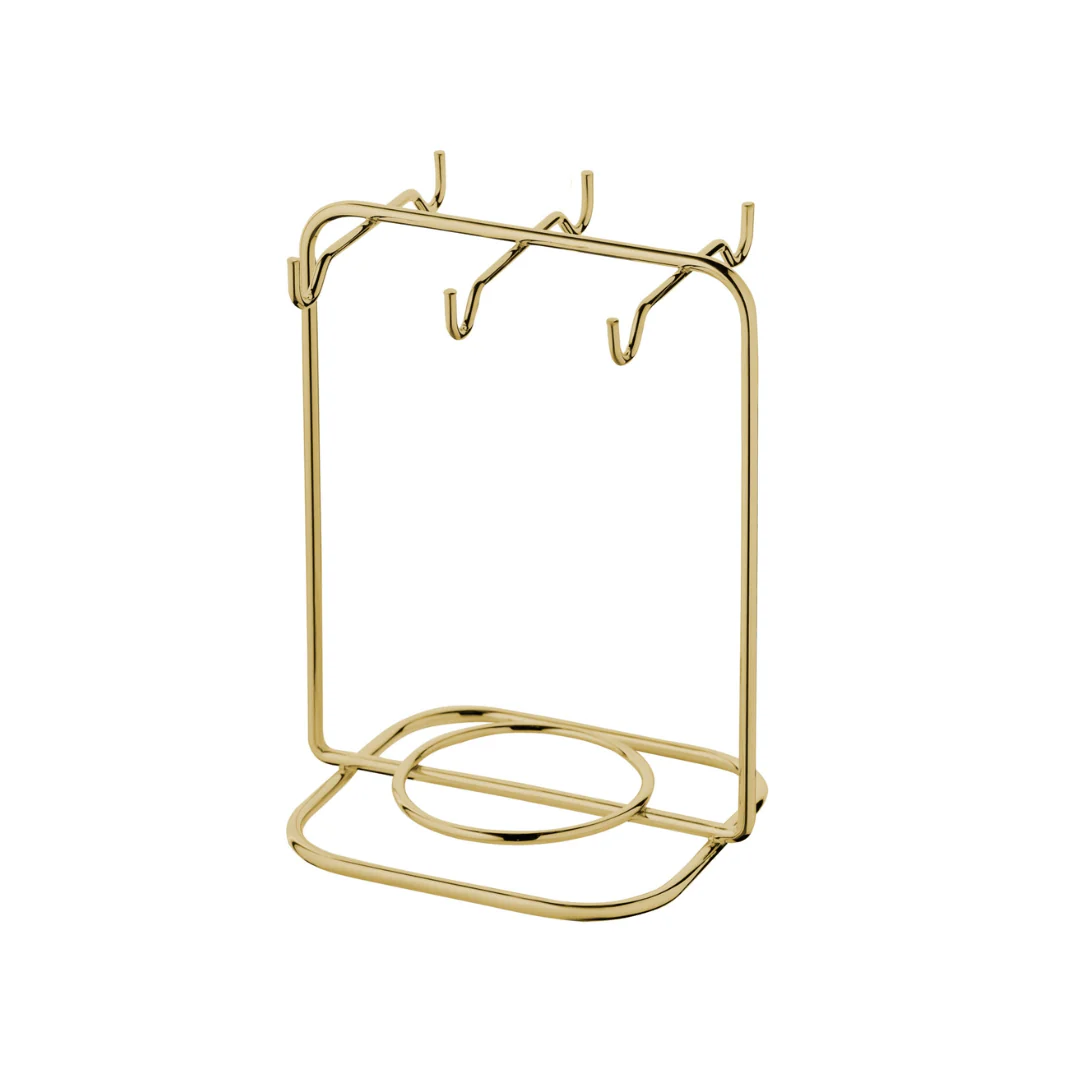 Suporte Porta Pires Maior e Xicara de Cha Dourado - Image 4