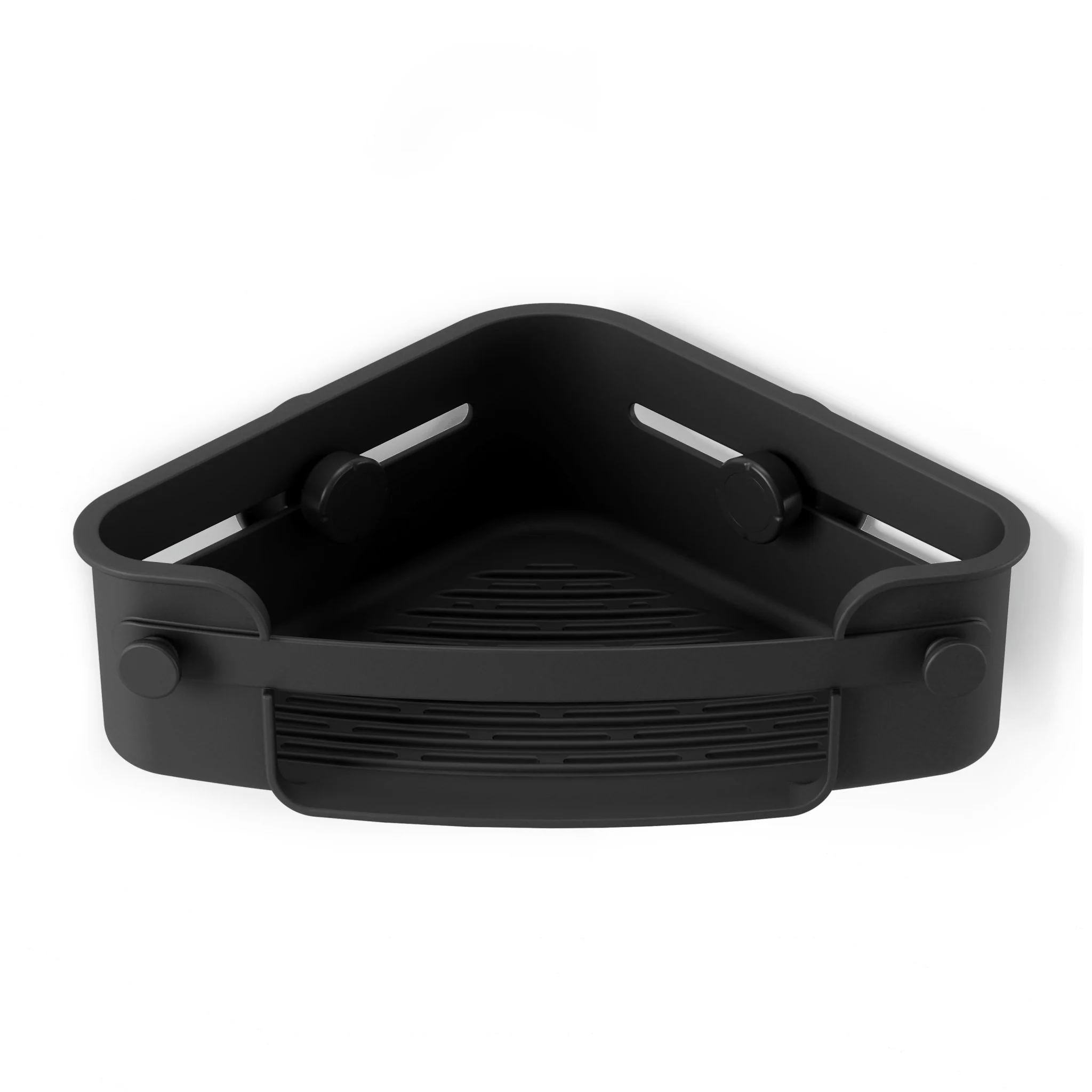 Suporte Porta Shampoo Cantoneira com Ventosa Preto - Image 7