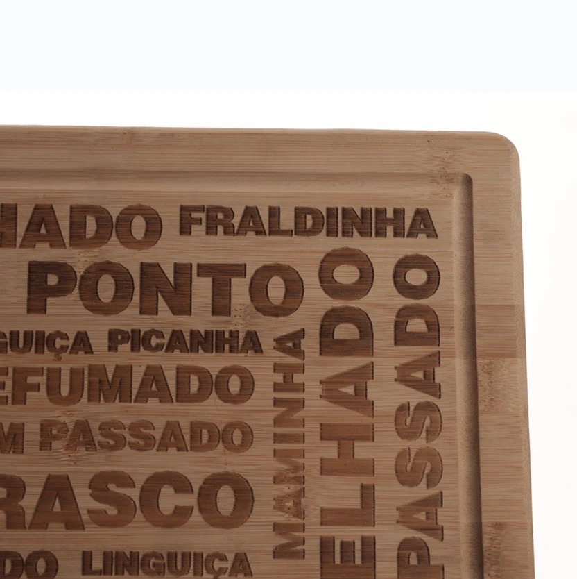 Tábua para Cortes em Bambu 35cm x 18cm - Image 4
