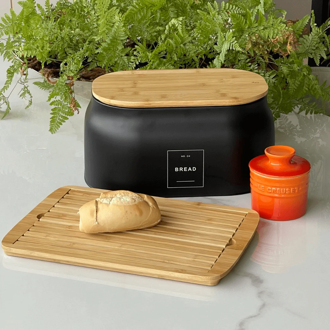 Tábua para Pães Migalheira em Bambu Ecokitchen 36cm - Image 2