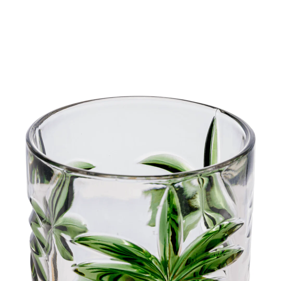 Taça Cristal De Chumbo Palm Tree Handpaint 450ml - Image 14