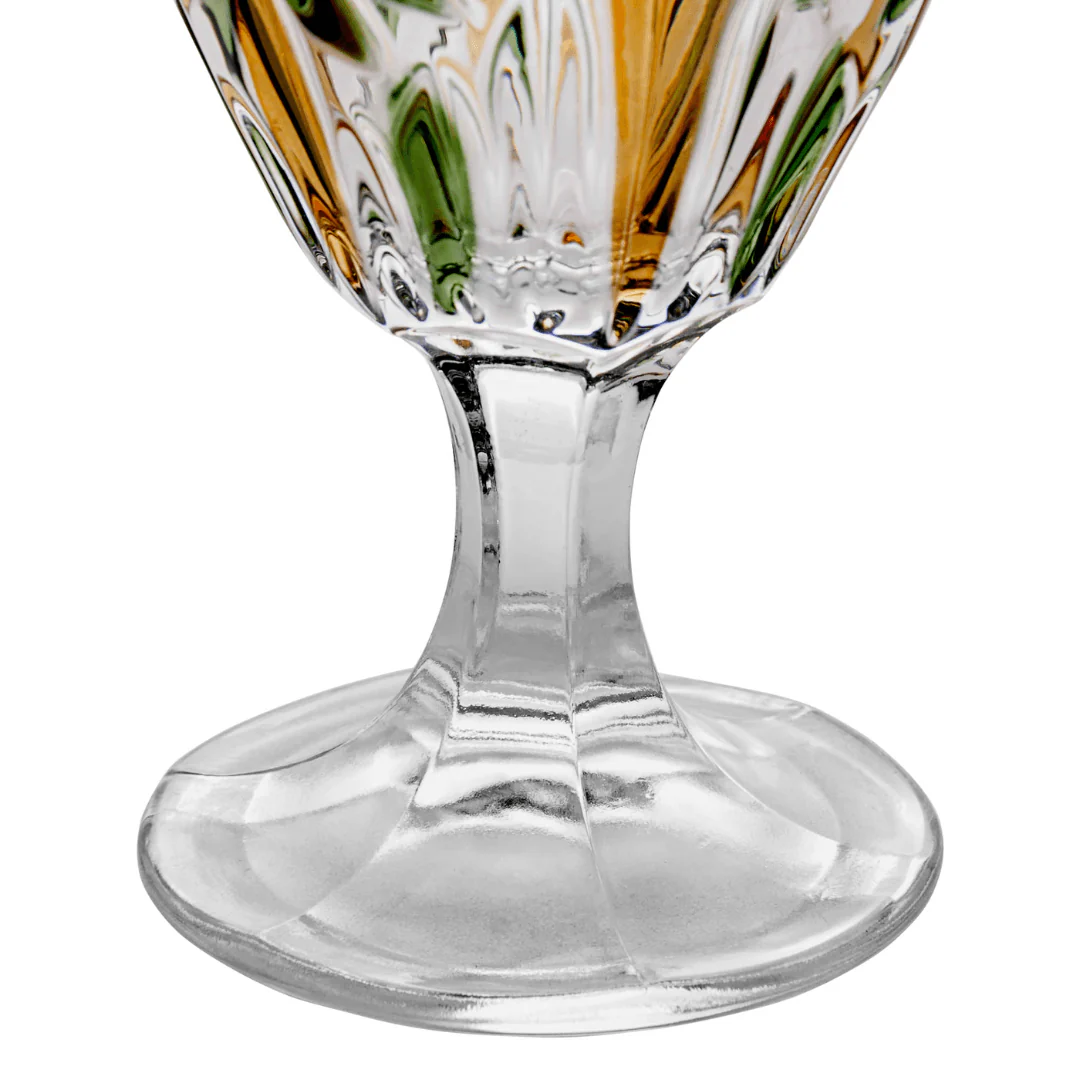 Taça Cristal De Chumbo Palm Tree Handpaint 450ml - Image 16