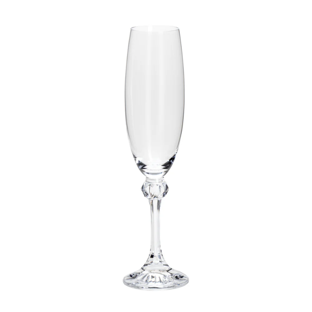 Taça Cristal Ecológico Para Champagne Elisa 220ml