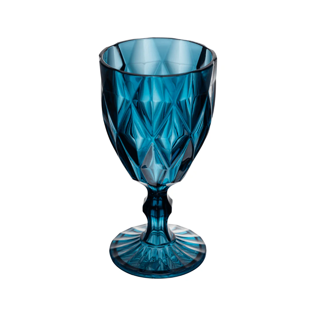Taça de Acrilico Diamond Azul 330ml - Image 3
