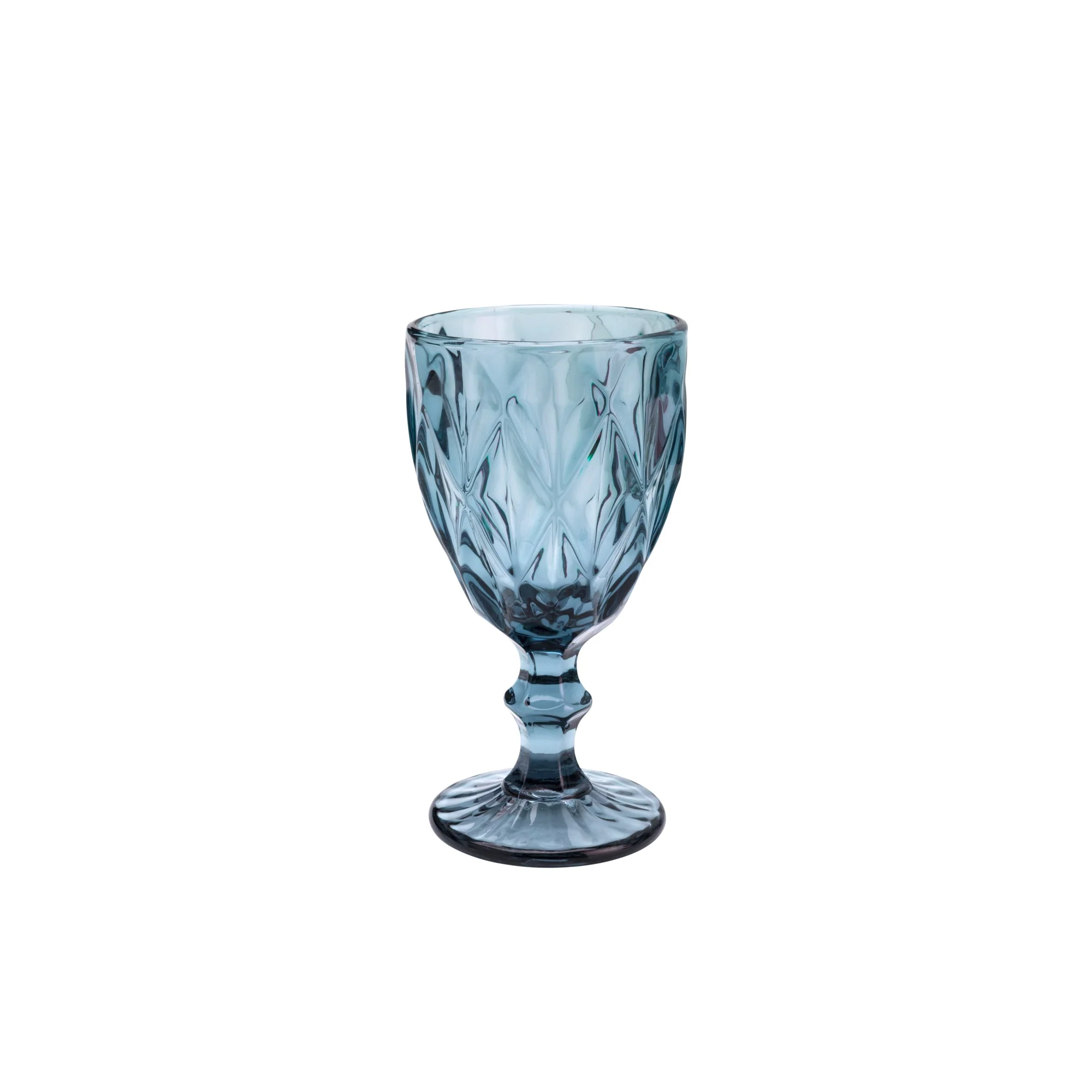 Taça Para Água De Vidro Azul Diamond - 325 ml - Image 10
