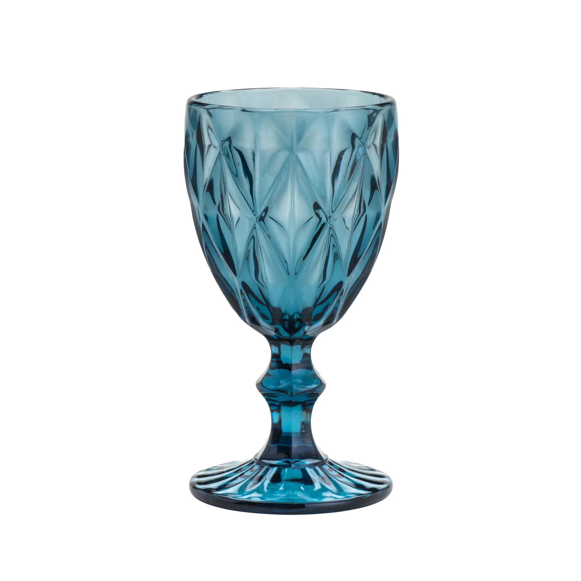 Taça Para Água De Vidro Azul Diamond - 325 ml - Image 11