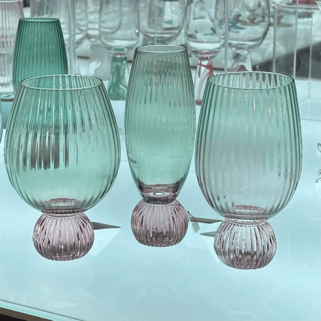 Taça Copo Colors Elegante Verde e Rosa 390ml - Image 7