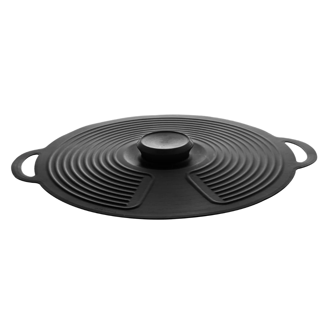 Tampa de Silicone para Panela 27cm Preta - Image 3