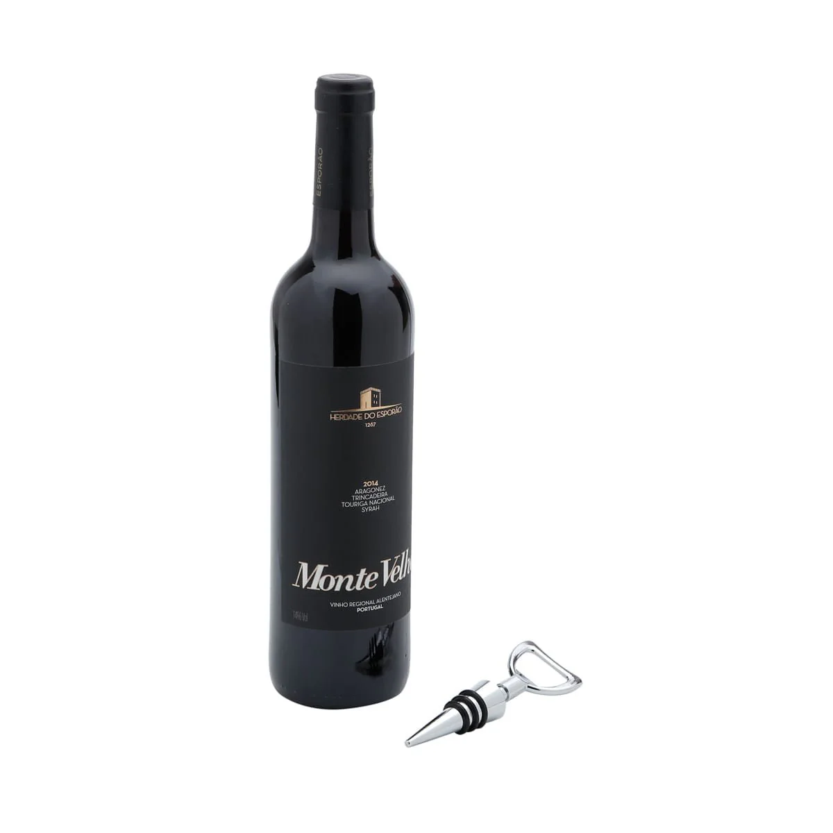 Tampa para Vinho com Abridor de Garrafa Zamac - Image 3