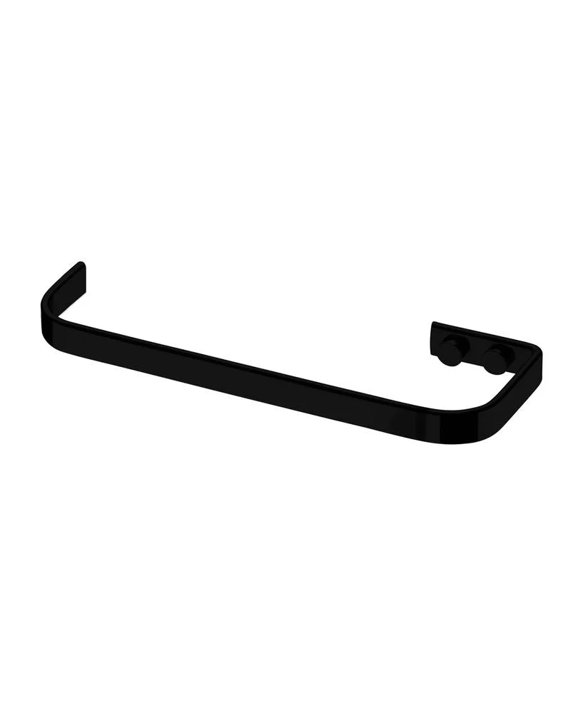 Toalheiro Aberto 22cm Preto Fosco - Image 2