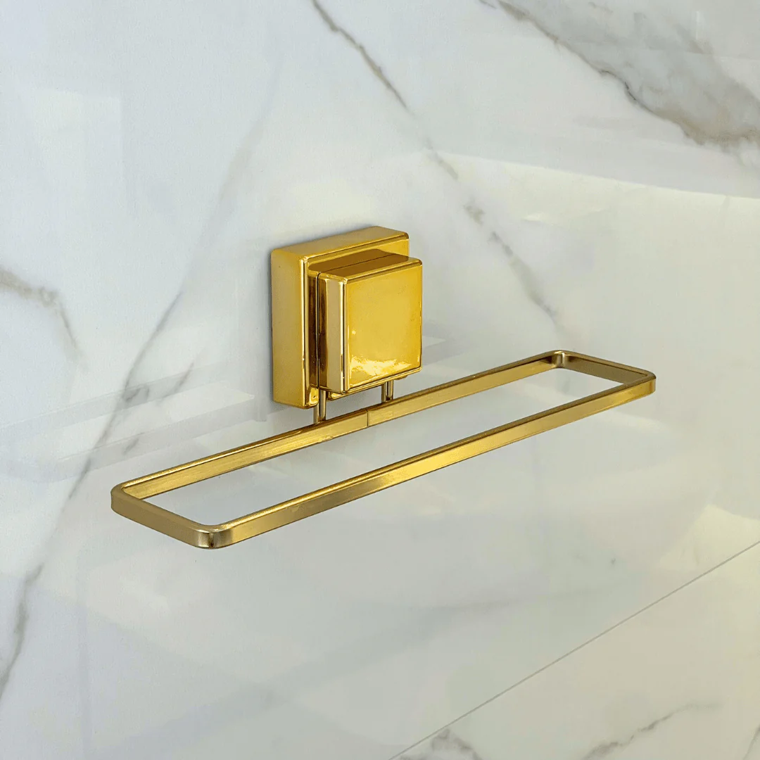 Toalheiro de Rosto com Ventosa Dourado - Image 2