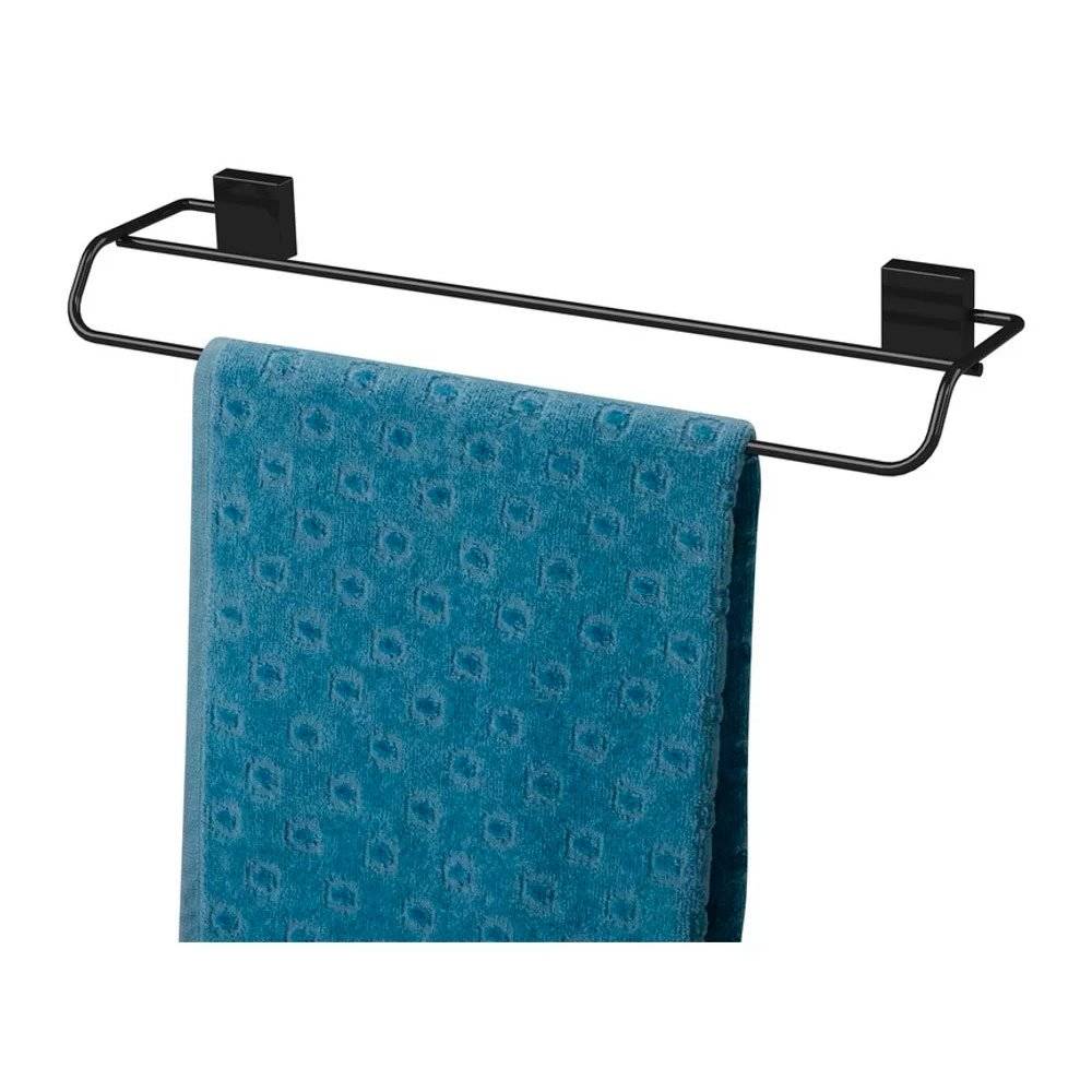 Toalheiro Duplo 45Cm Preto - Image 3