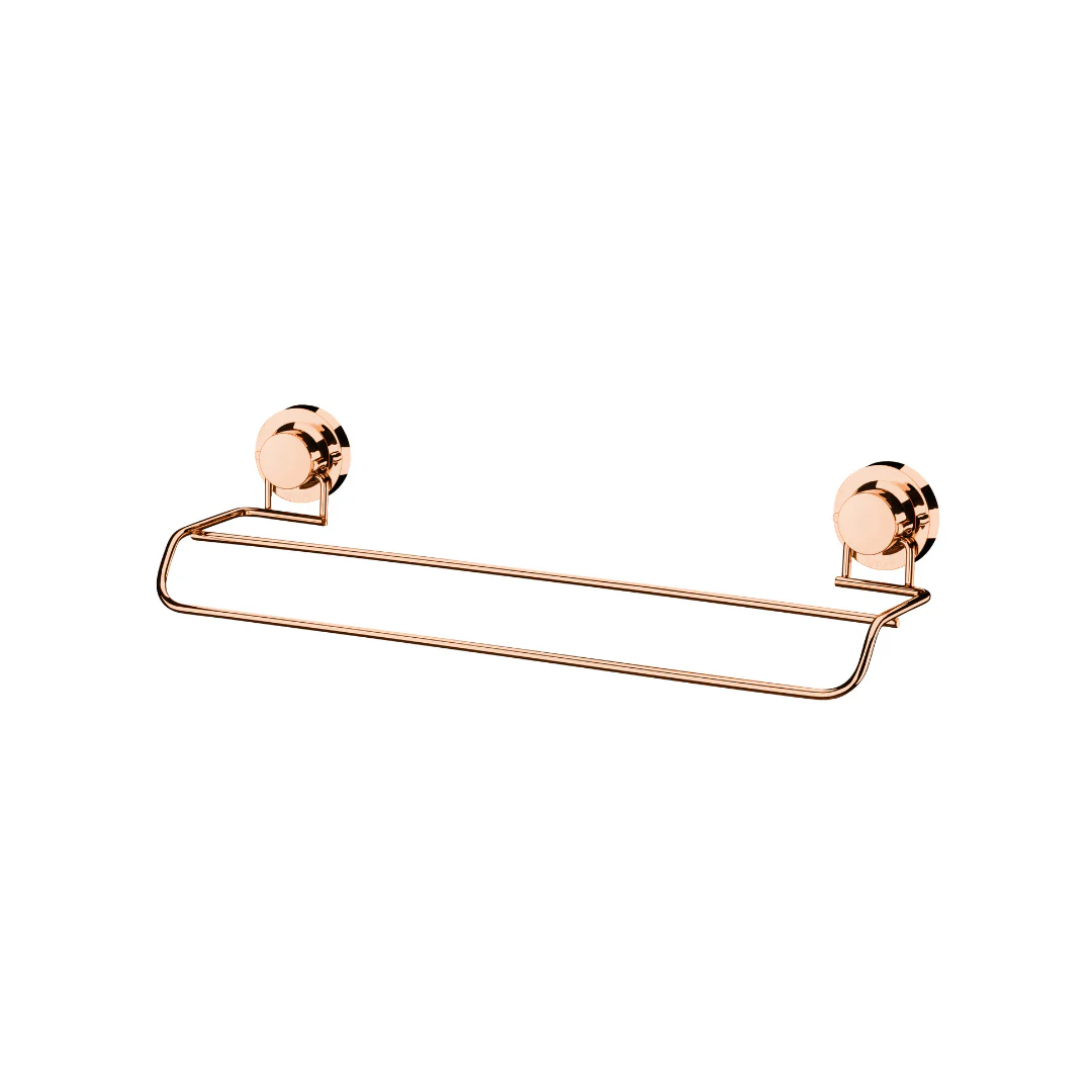 Toalheiro Duplo 45cm Rose Gold Com Ventosas - Image 3
