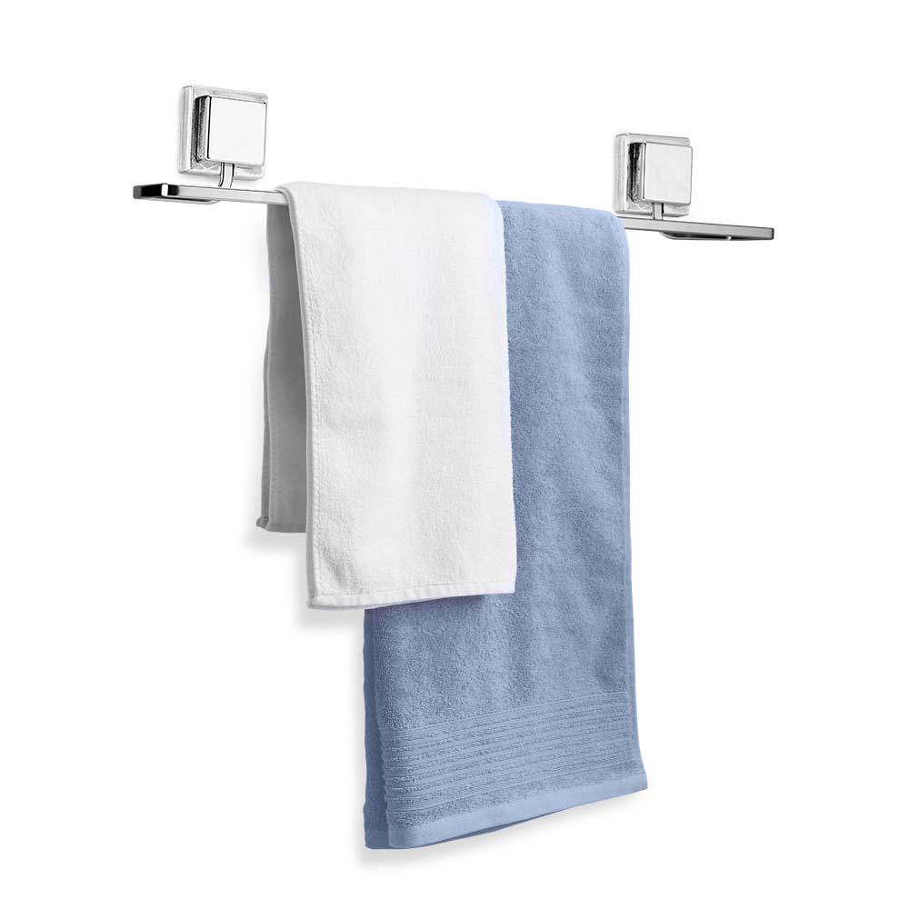 Toalheiro Porta Toalha de Banho de Piatina 3M Cromado 50cm - Image 3