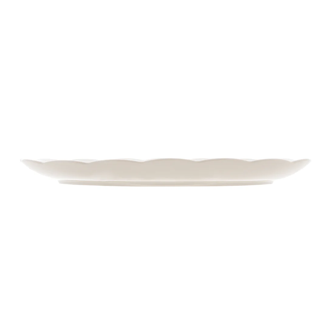 Travessa Butterfly Flower Porcelana New Bone Branca 31,5cm - Image 5