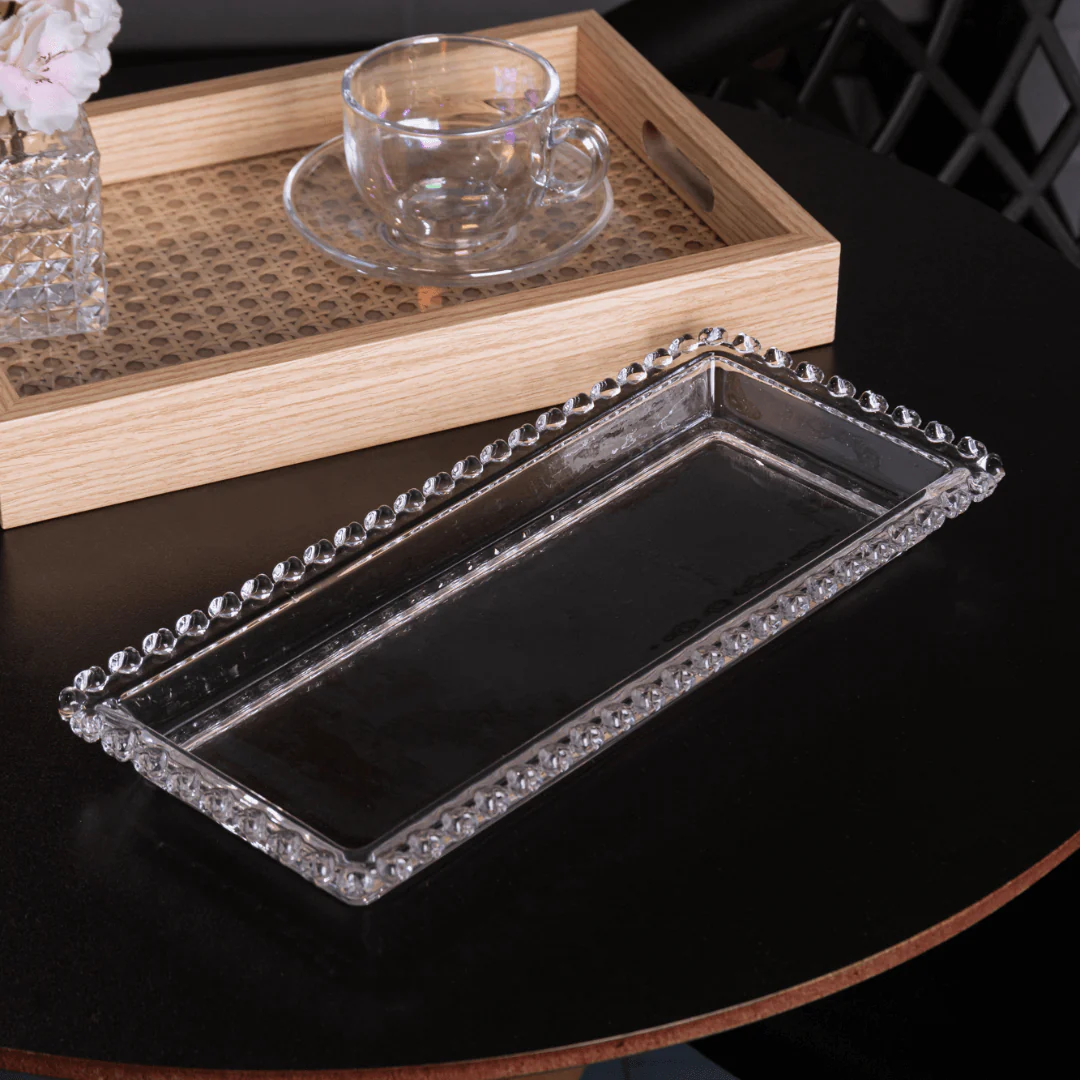 Travessa Cristal Pearl Bolinha - 30 cm - Image 11