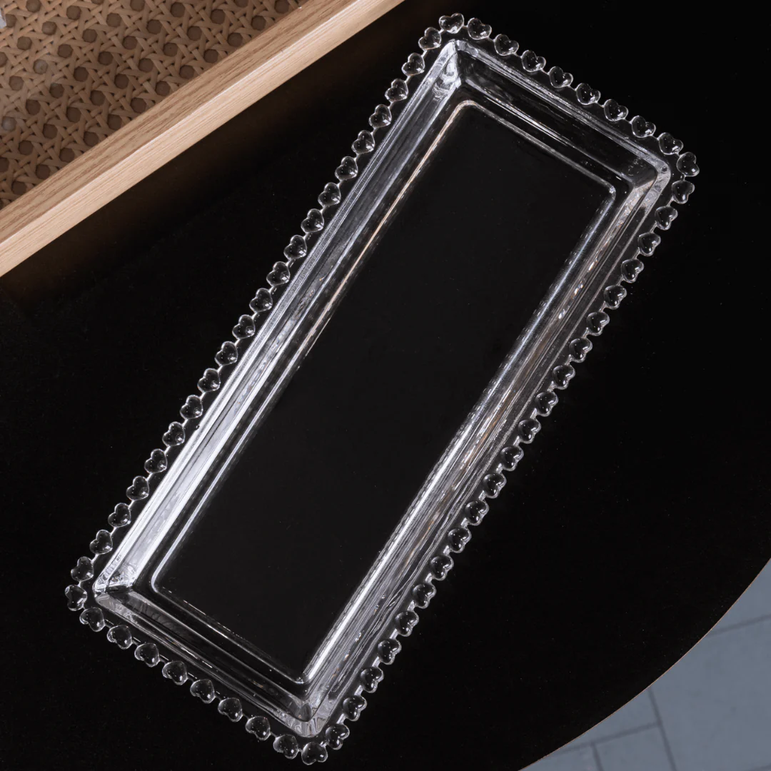 Travessa Cristal Pearl Bolinha - 30 cm - Image 12