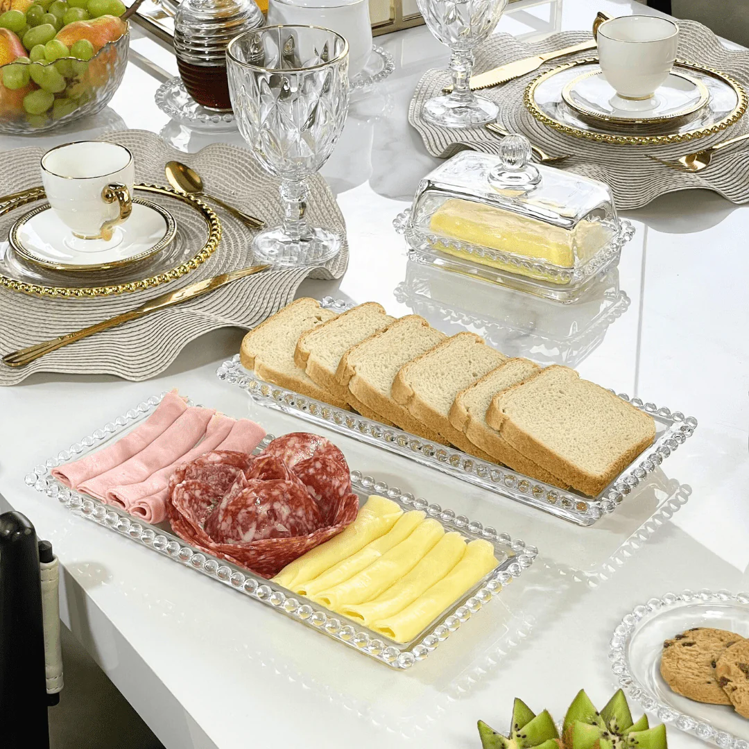 Travessa Cristal Pearl Bolinha - 30 cm - Image 15