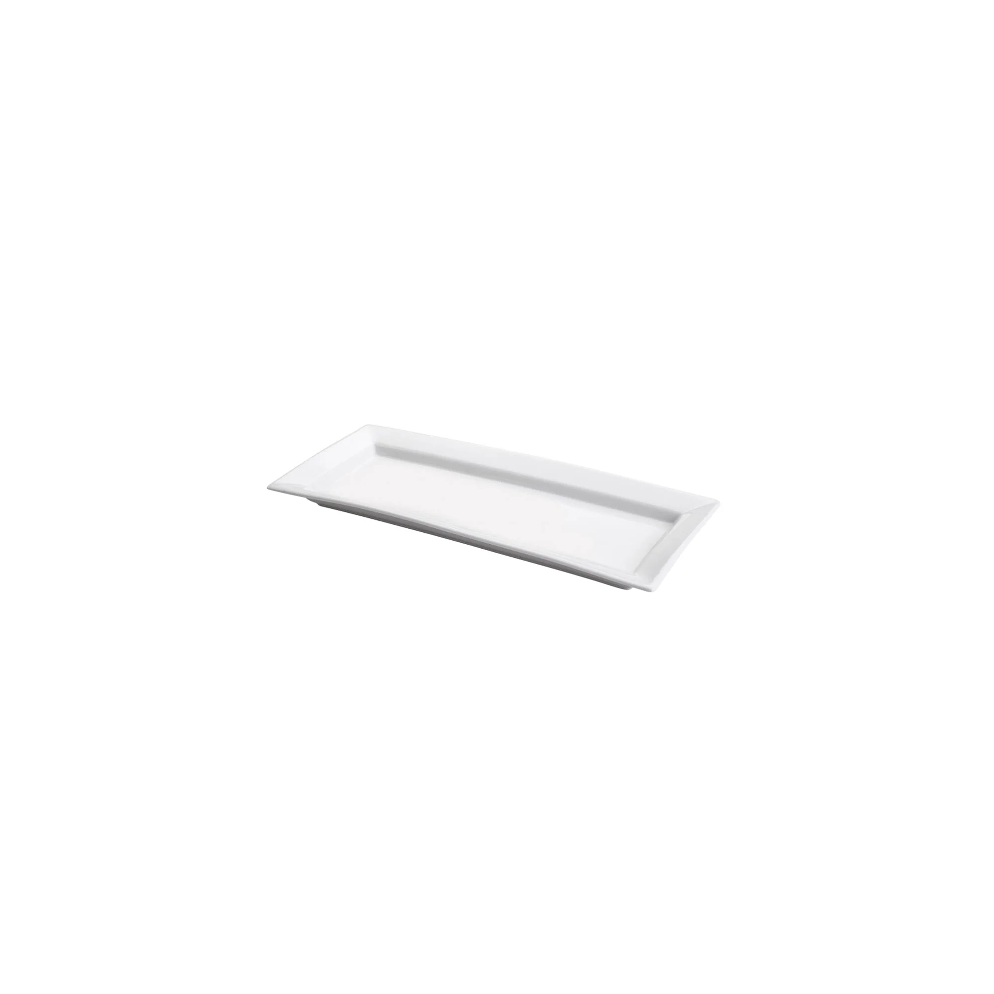 Travessa de Porcelana Retangular Branca 33cm - Image 2