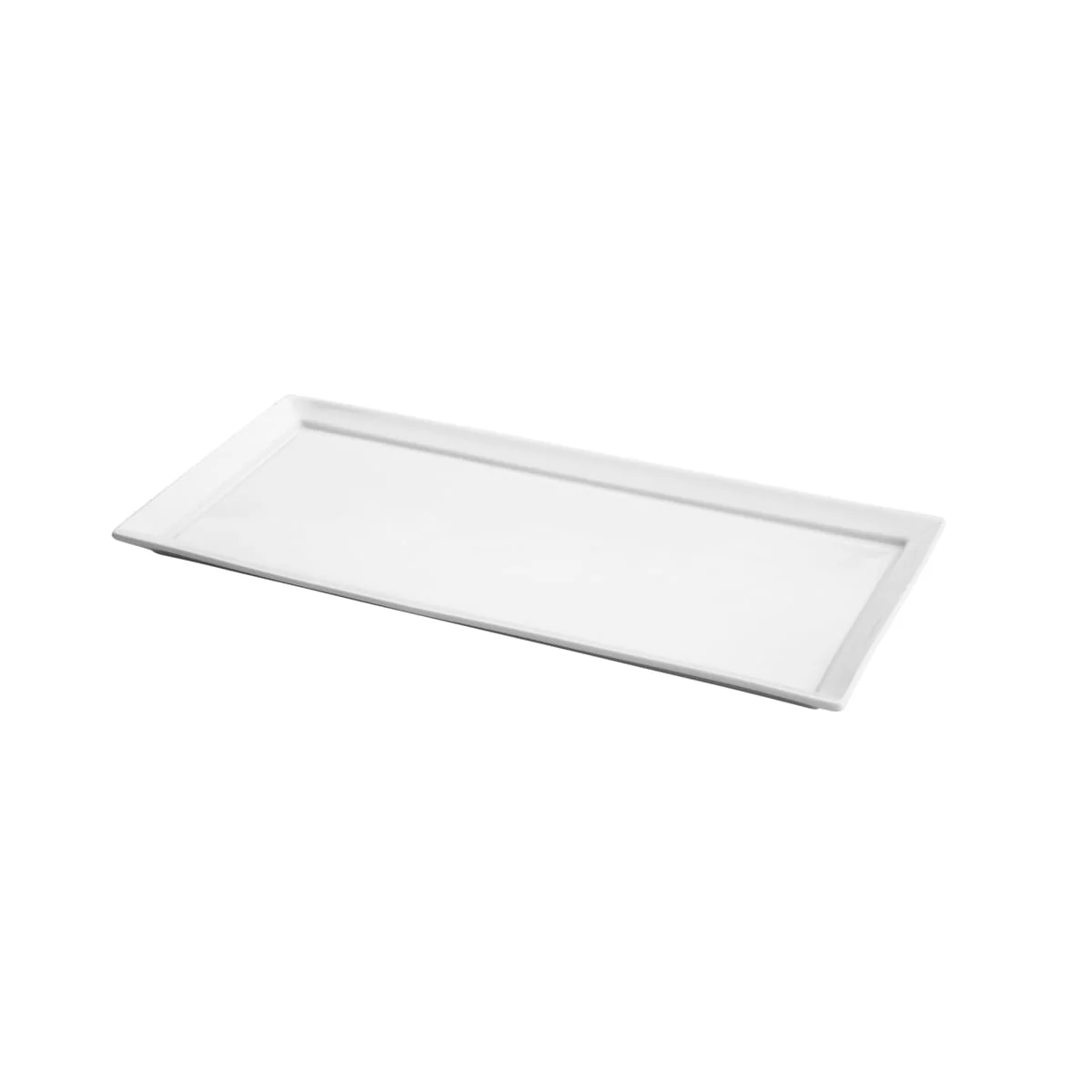 Travessa de Porcelana Retangular Branca 35cm - Image 2