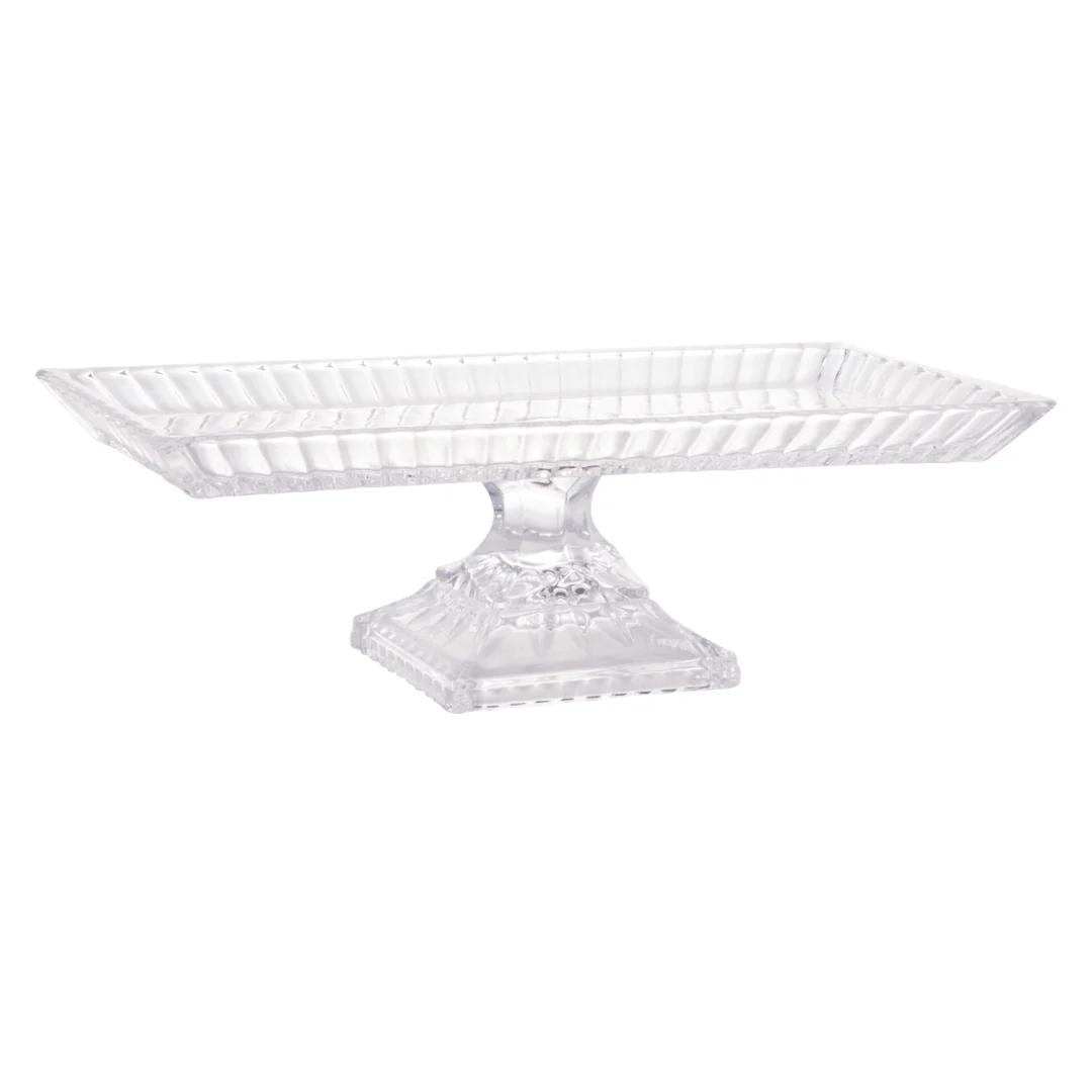 Travessa Lys com Pé Cristal de Chumbo 34cm - Image 3