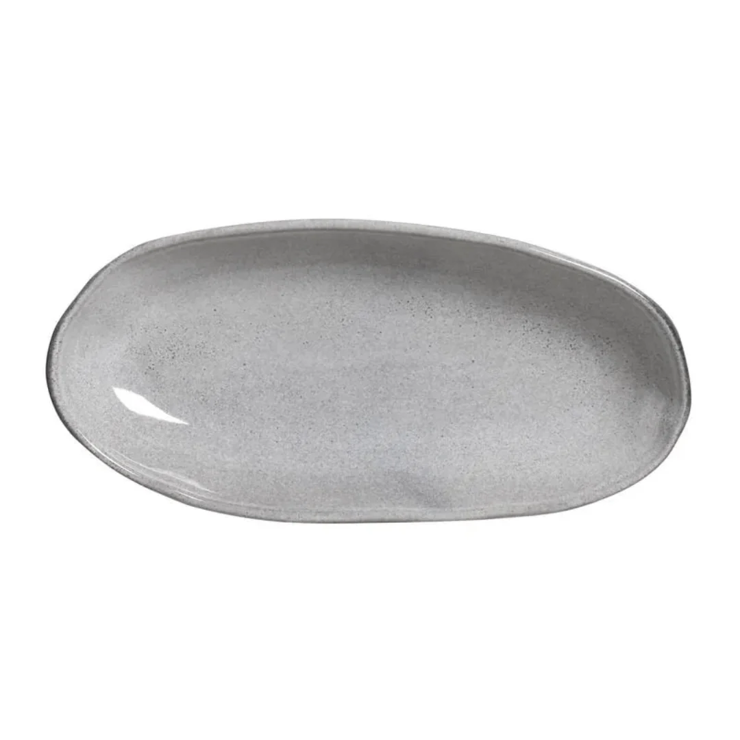 Travessa Oval Funda Orgânica Dust Cinza 32cm - Image 3