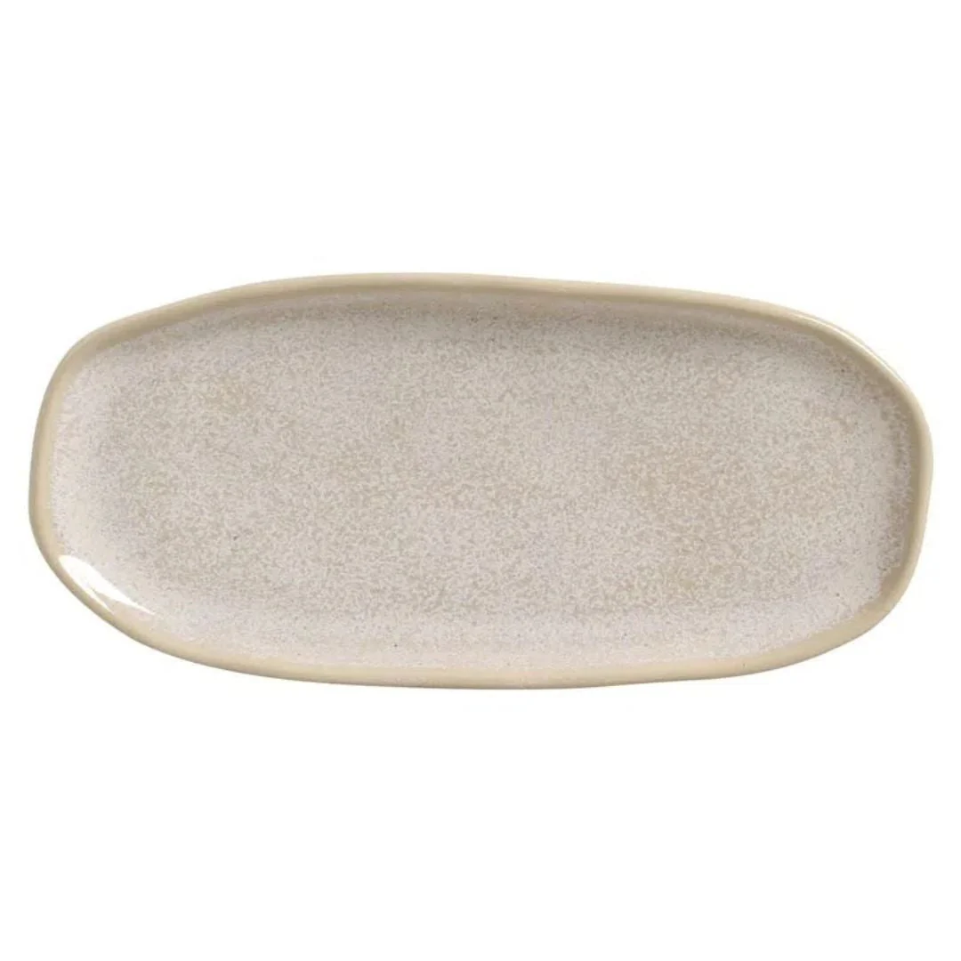 Travessa Oval Orgânica Latte Off White 23cm - Image 5
