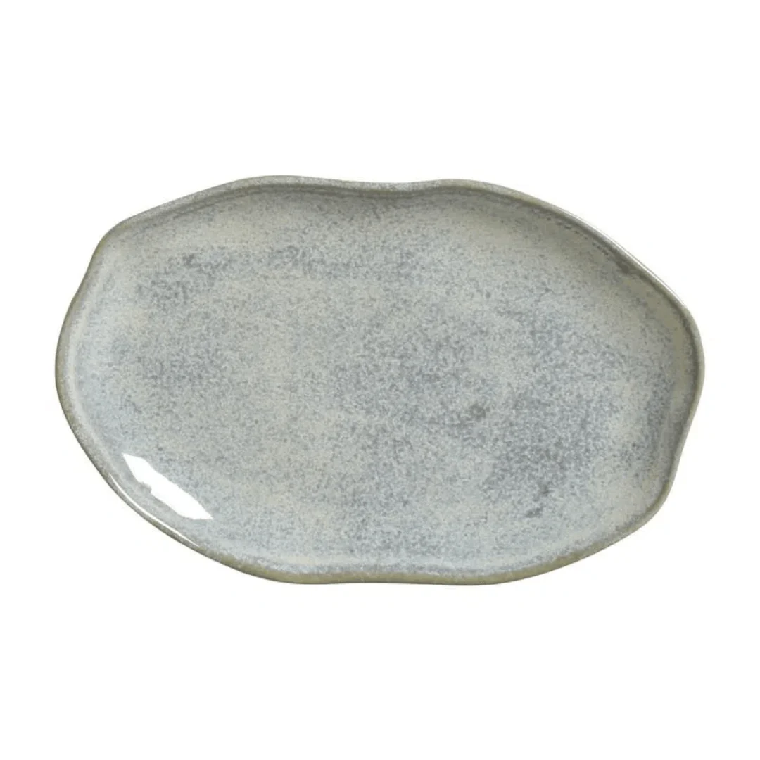 Travessa Oval Rasa Bio Green Granite Stoneware 30cm - Image 3