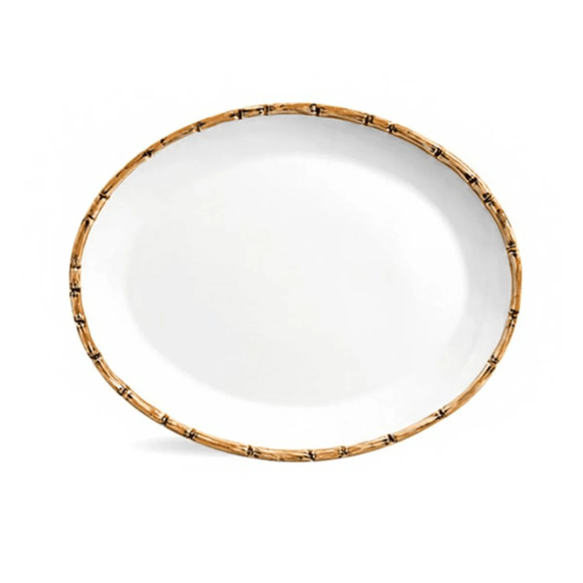 Travessa Rasa Bambu 37cm