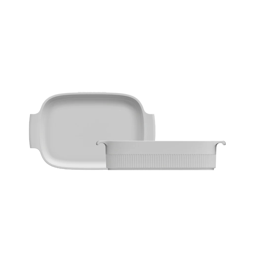 Travessa Retangular Branca 28cm
