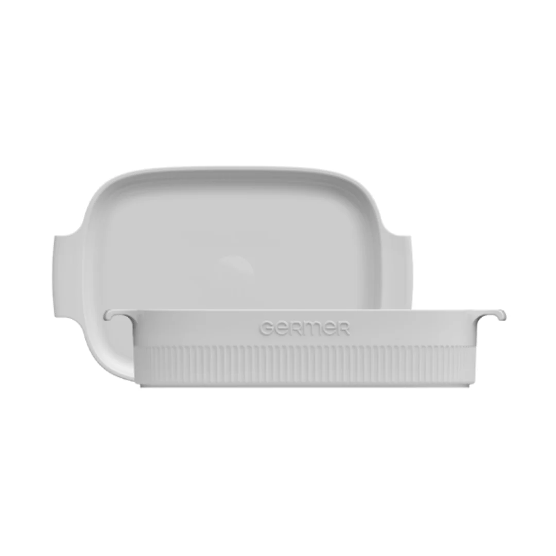 Travessa Retangular Branca 30cm