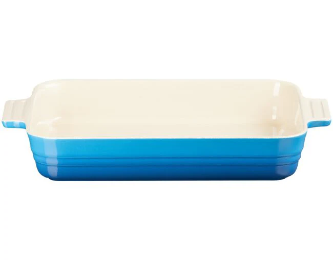 Travessa Retangular Classic Azul Marseille 32cm Le Creuset - Image 3