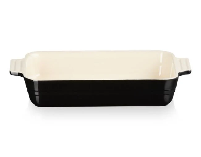 Travessa Retangular Classic Preto 26cm Le Creuset - Image 5