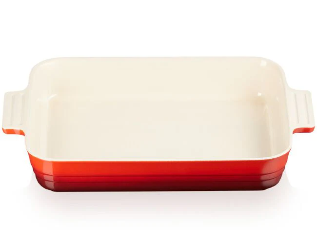 Travessa Retangular Clássica Vermelha 26cm Le Creuset - Image 3