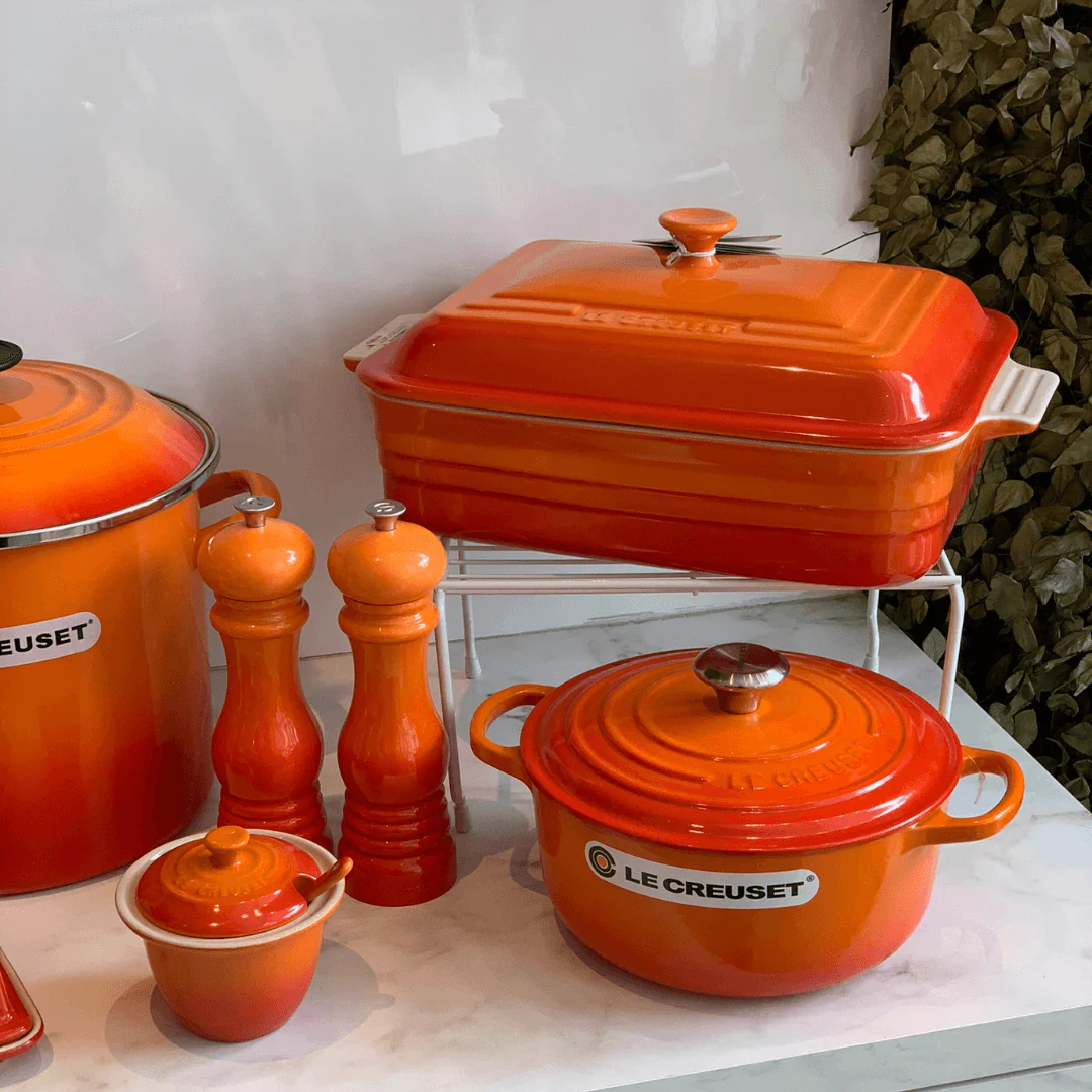 Pote Para Condimento Indiano Açucareiro Laranja Le Creuset - Image 3