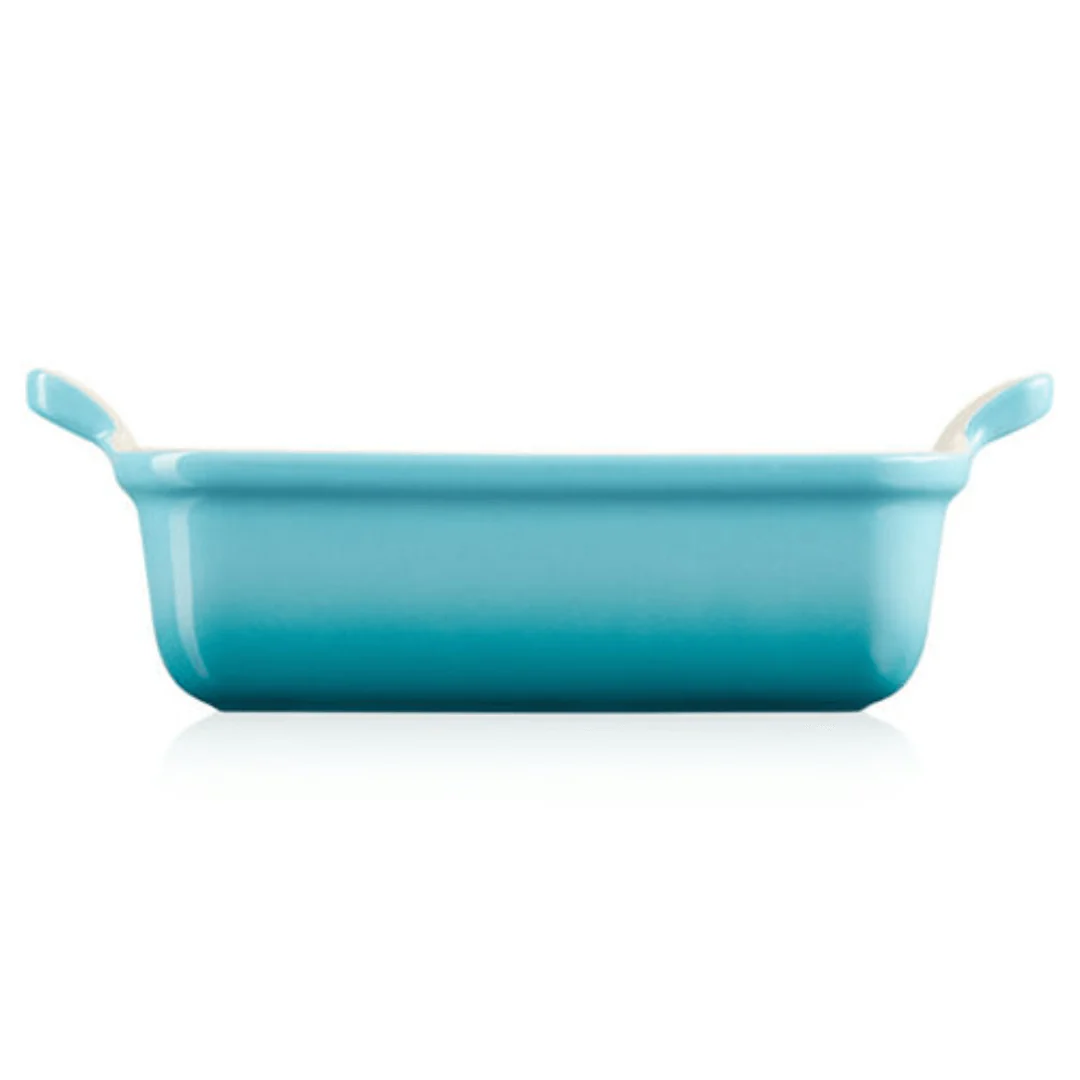 Travessa Retangular Heritage Azul Caribe 19cm Le Creuset - Image 3