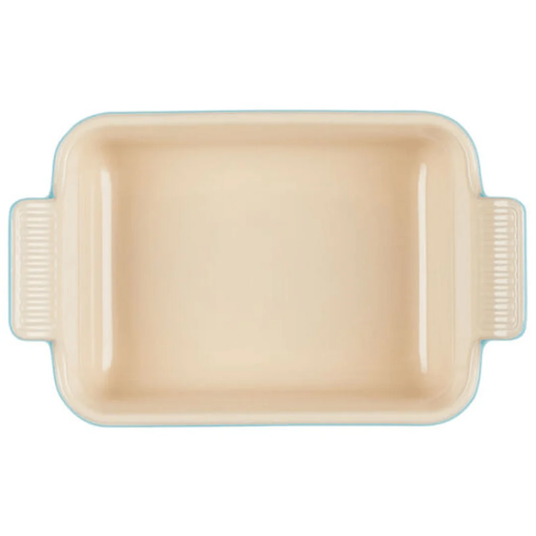 Travessa Retangular Heritage Azul Caribe 19cm Le Creuset - Image 4