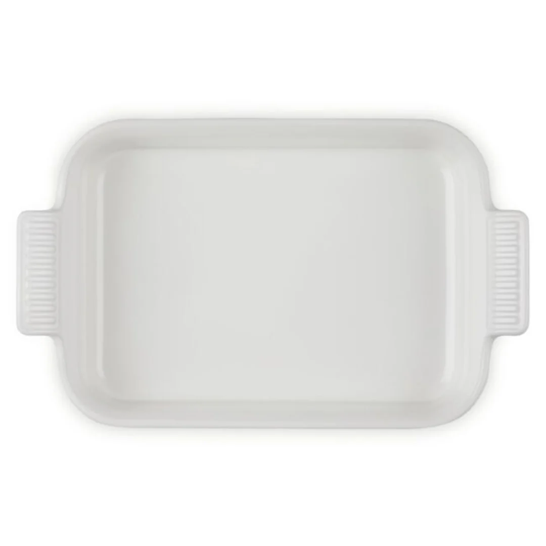 Travessa Retangular Heritage Cerâmica Meringue 19cm Le Creuset - Image 9