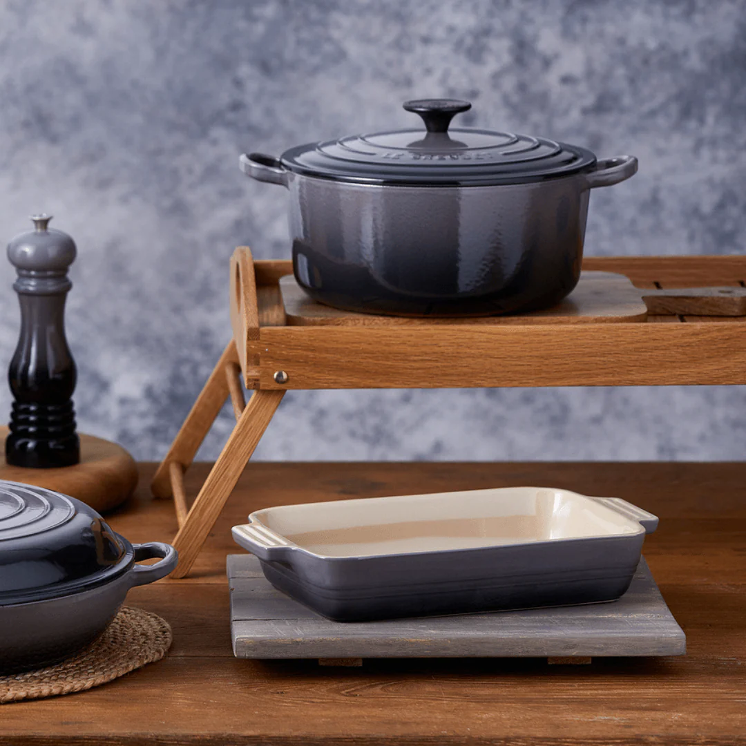 Travessa Retangular Heritage Flint 26cm Le Creuset - Image 3