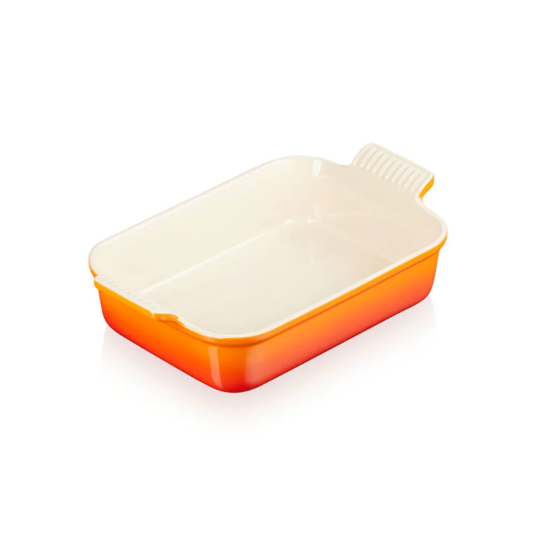Travessa Retangular Heritage Laranja 19cm Le Creuset - Image 3