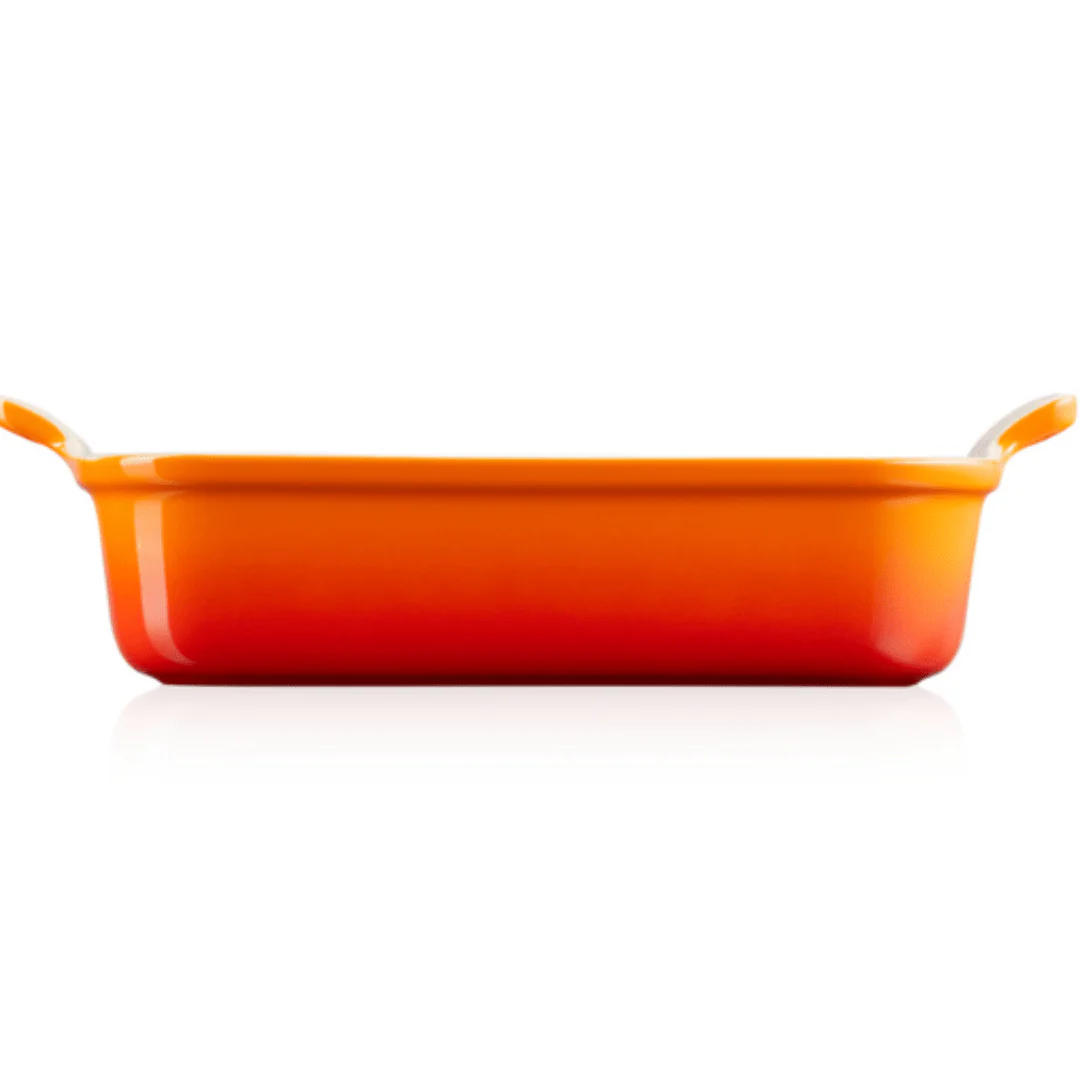 Travessa Retangular Heritage Laranja 19cm Le Creuset - Image 4